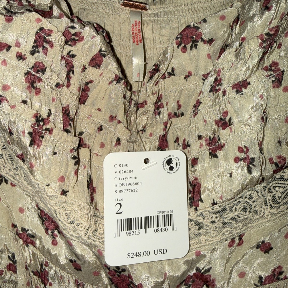 Free People Bali-Juniper Dress Brand New with Tags - Picture 4 of 4